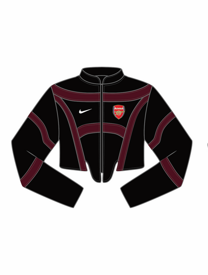 VT Rework : Custom Order - Football Rework Jacket | Extra Small, Multicoloured