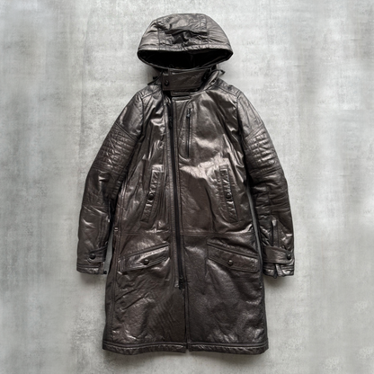 DIESEL BLACK GOLD FW14 LEATHER COAT | O/S, Multicoloured