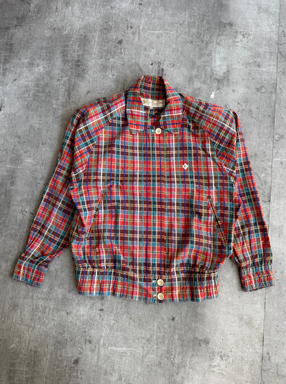 1980s Christian Dior Sports Red Check Blouson | Medium, Multicoloured