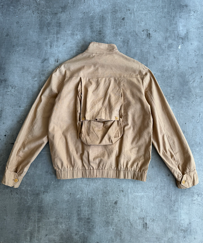 A.Blue NY Beige Multipocket Cargo Jacket | Large, Multicoloured