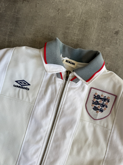 VT Rework: England x Umbro Panelled Crest Jacket | Large, Multicoloured