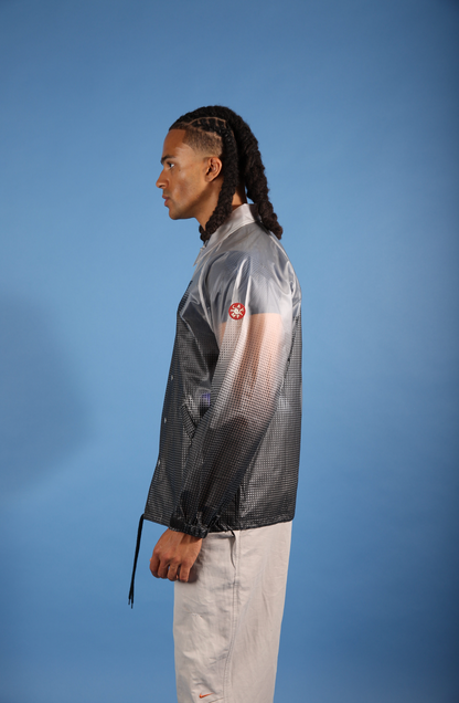 S/S 2014 Cav Empt. Waterproof Transparent PVC Coach Jacket | Large, Transparent