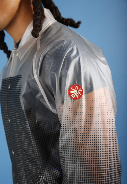 S/S 2014 Cav Empt. Waterproof Transparent PVC Coach Jacket | Large, Transparent