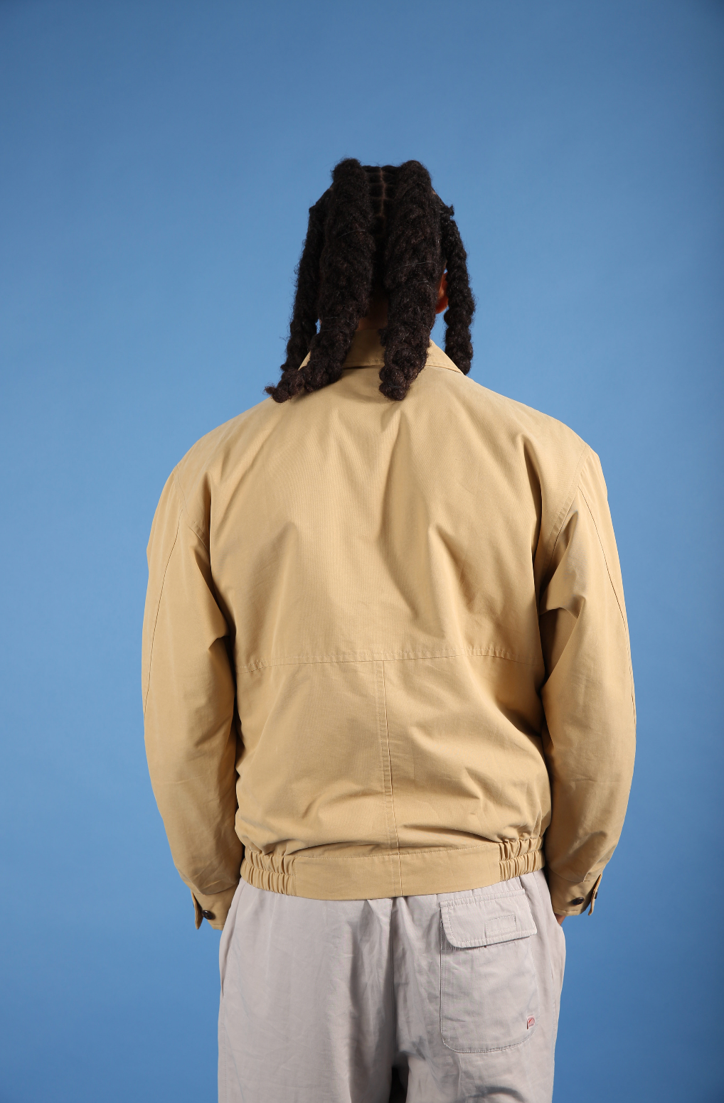 Burberry Cream Monogram Harrington Jacket | O/S, Cream