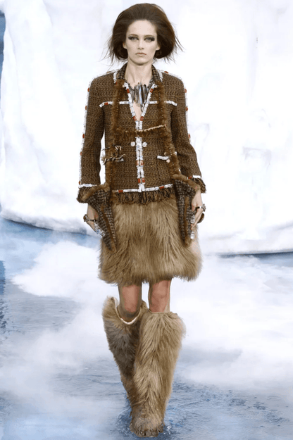 Chanel Fur Skirt - Known Source