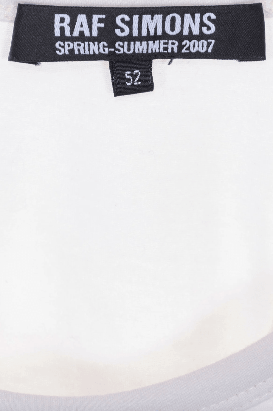 Raf Simons Embroidered tank top - Known Source