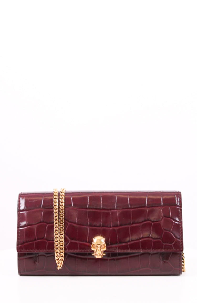 Alexander McQueen Handbag Burgundy | O/S, Burgundy