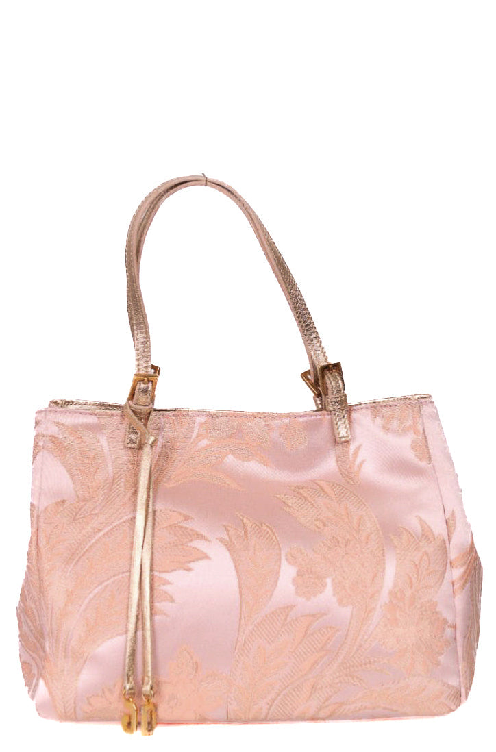 Dolce & Gabbana Brocade Pink & Gold | O/S, Gold
