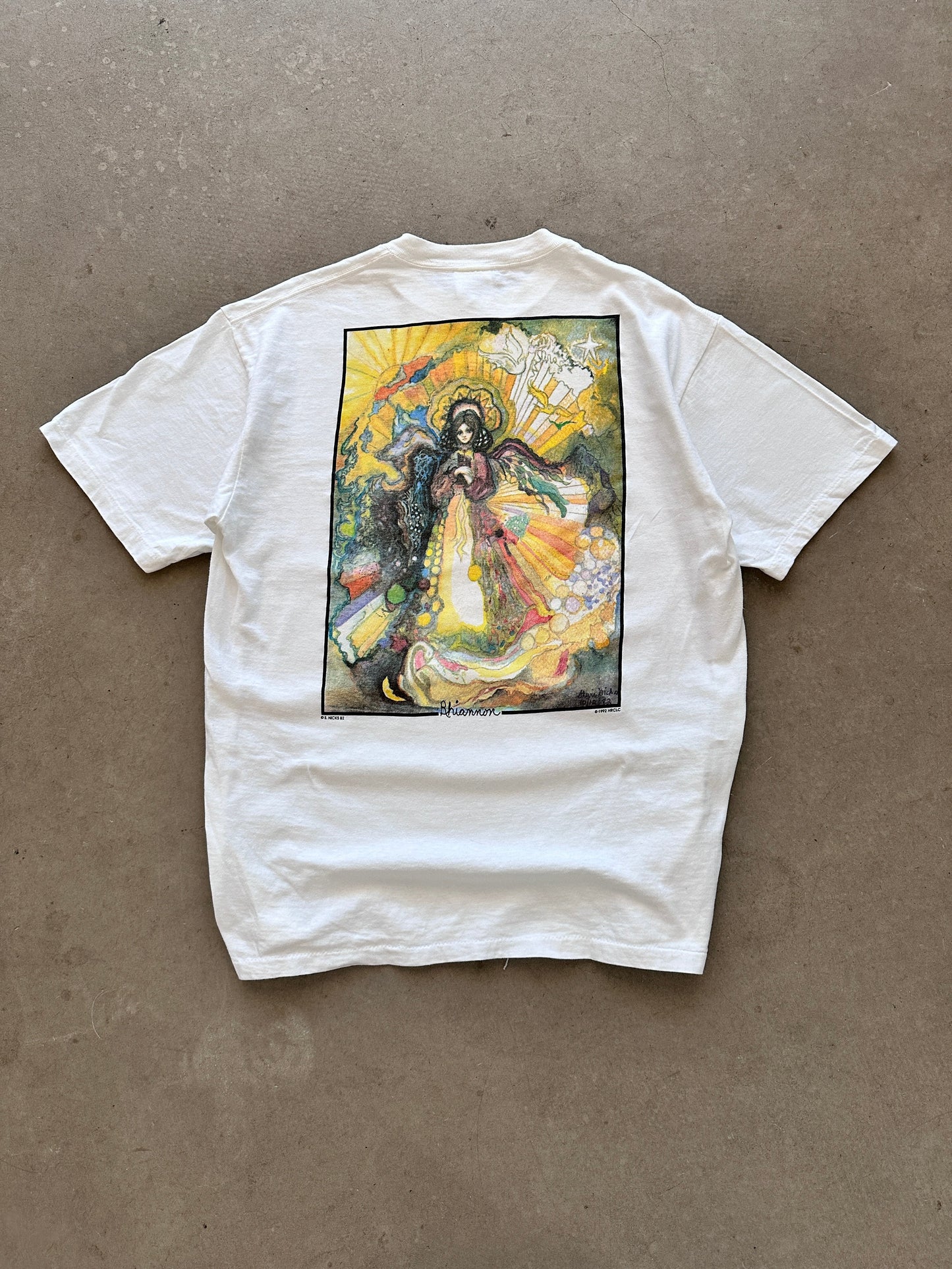 1992 Hard Rock Cafe Stevie Nicks Rhiannon T-Shirt - L | Large, Red