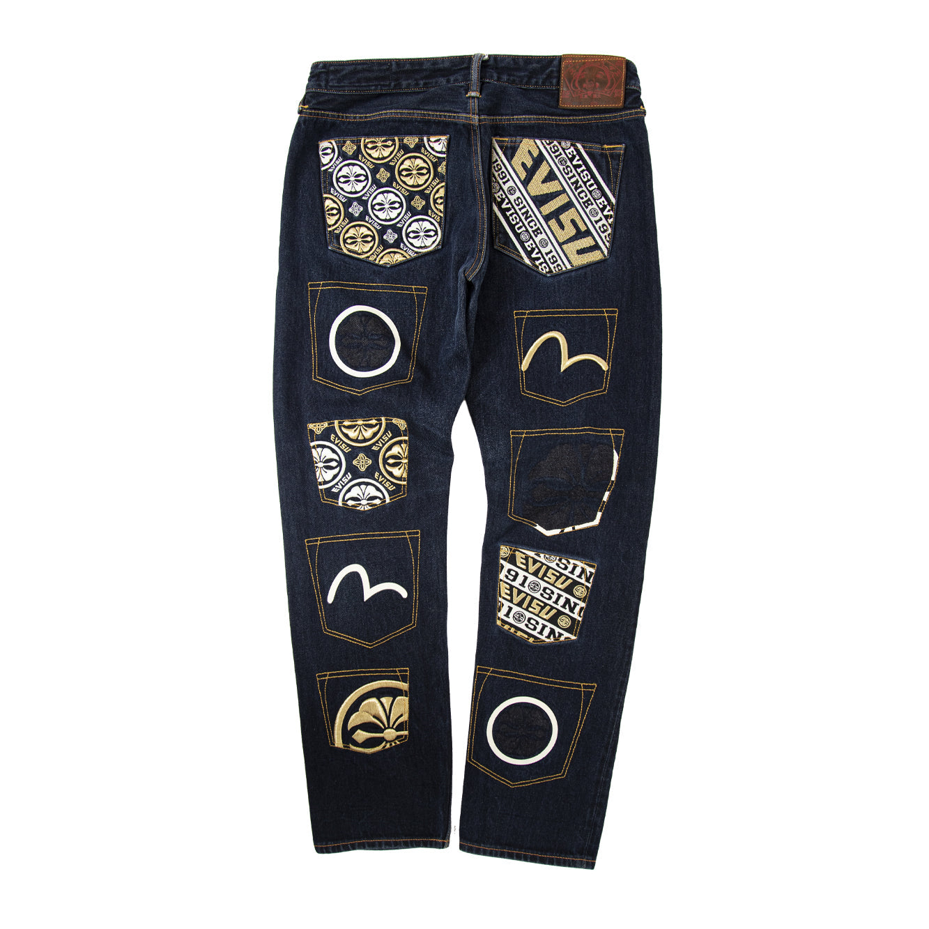 Evisu Since 1991 Multi Pocket Jeans