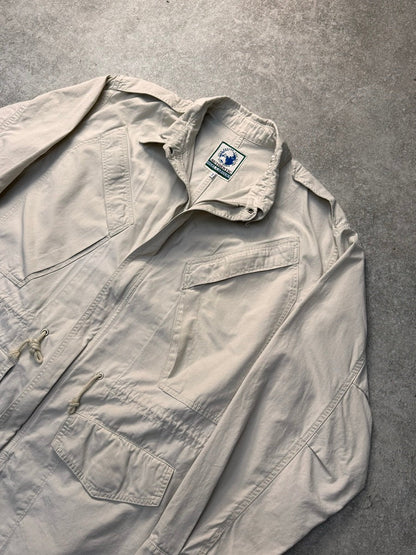 Nigel Cabourn Multi-Pocket Cotton Trench Coat