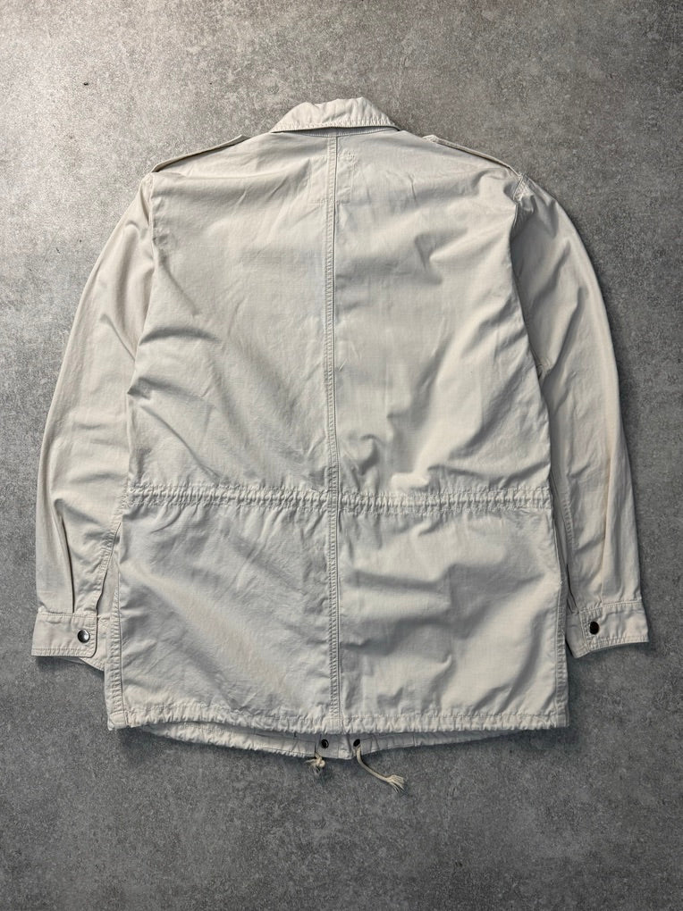 Nigel Cabourn Multi-Pocket Cotton Trench Coat