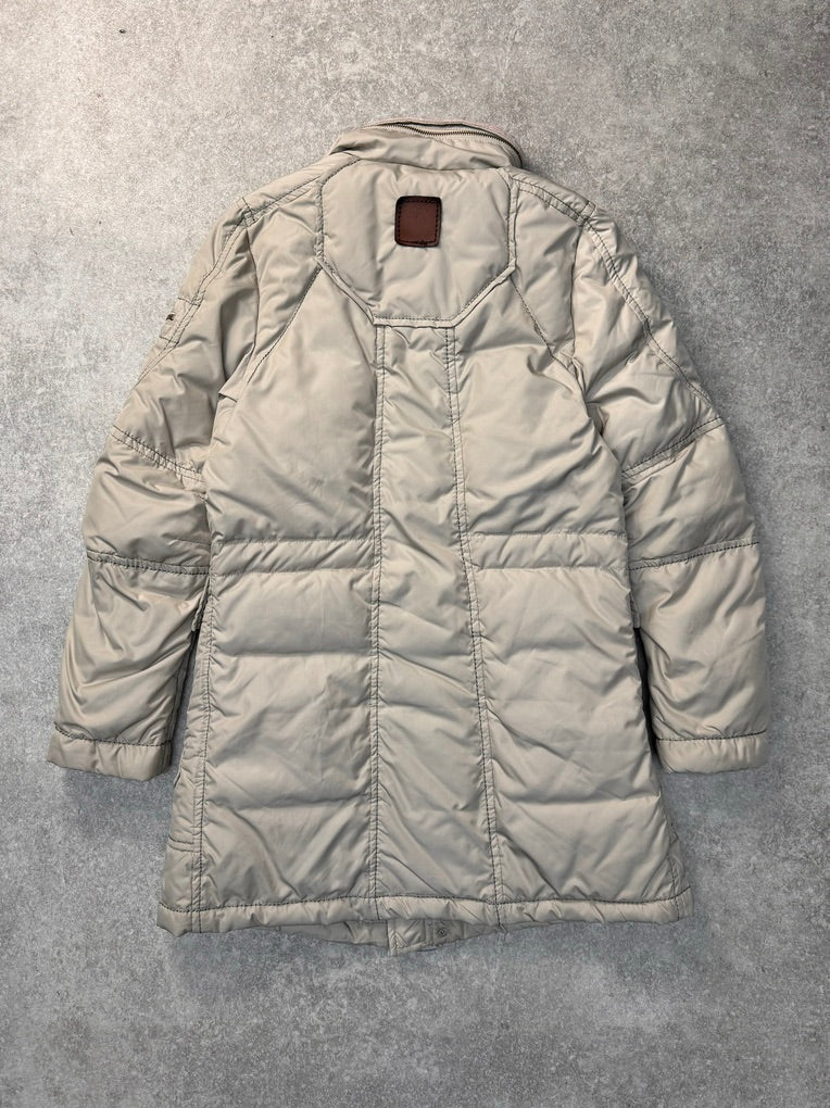 Marithe Francois Girbaud Multi-Pocket Velvet Collar Puffer Jacket