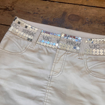 Versace Denimm Mini Skirt