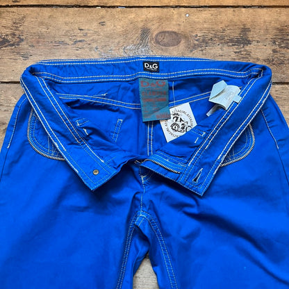 Dolce & Gabbana Blue Capris