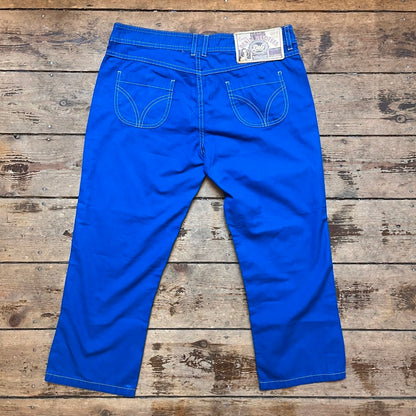 Dolce & Gabbana Blue Capris