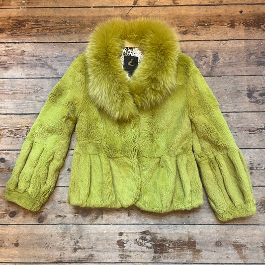 Green Fur Jacket