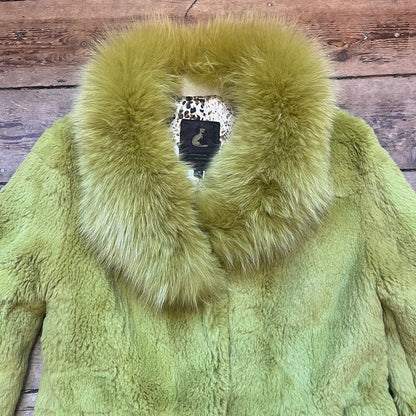 Green Fur Jacket