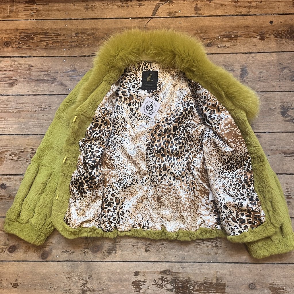 Green Fur Jacket