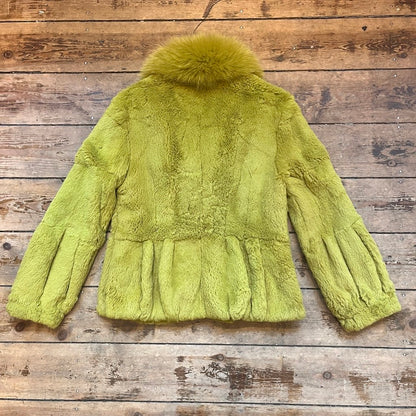 Green Fur Jacket