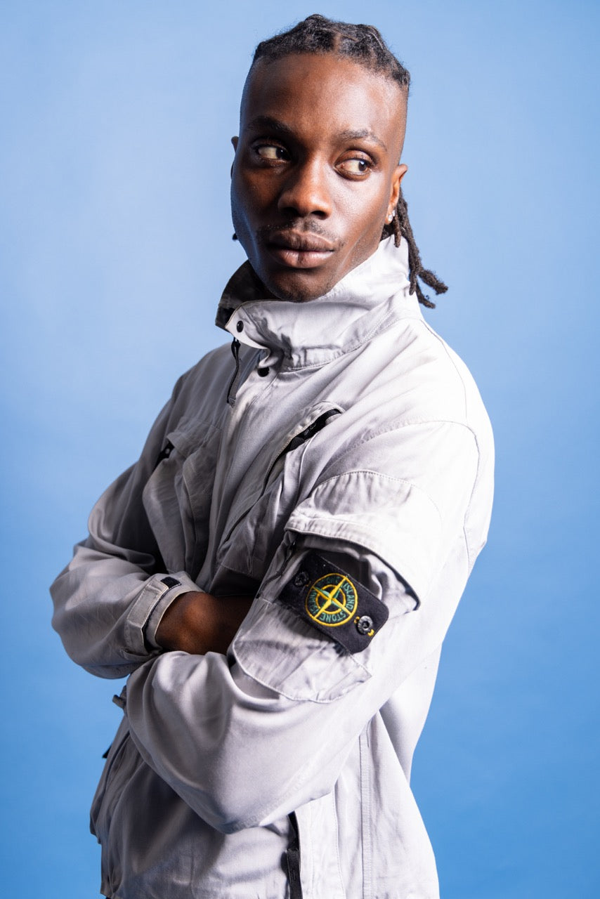 S/S 1998 Stone Island Multi Cargo Blouson | Medium, Light Grey