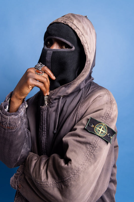 A/W 1992 Stone Island Distressed N2B Balaclava Jacket | Extra Large, Olive
