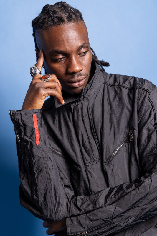 S/S 2004 Prada Sport Articulated Technical Blouson | Extra Large, Black
