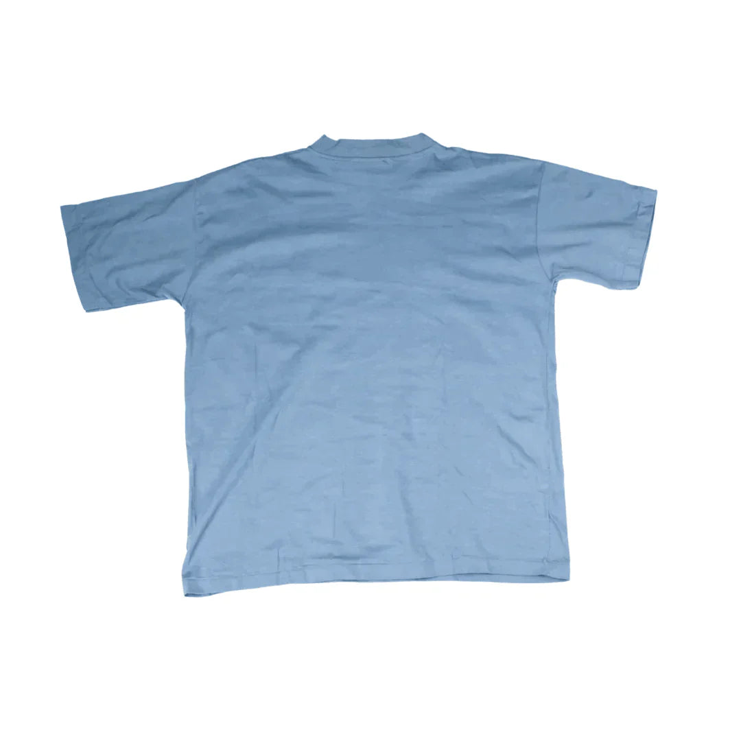 BENETTON SPELLOUT BLUE TEE  (M)