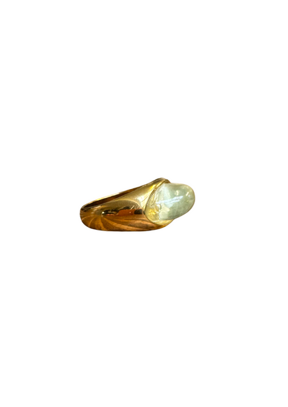 Gold Turquoise Stone Ring