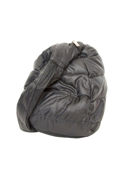 VT Rework: Moncler Black Puffer Cross Body Bag