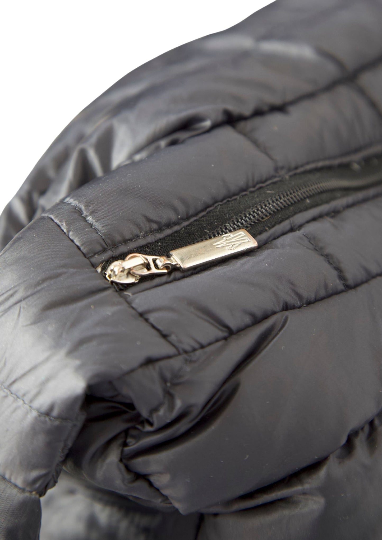 VT Rework: Moncler Black Puffer Cross Body Bag
