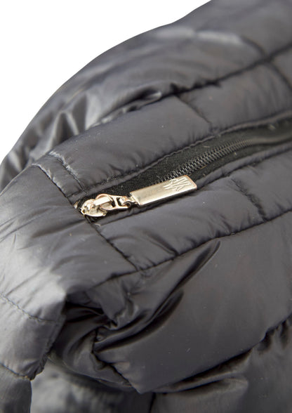 VT Rework: Moncler Black Puffer Cross Body Bag