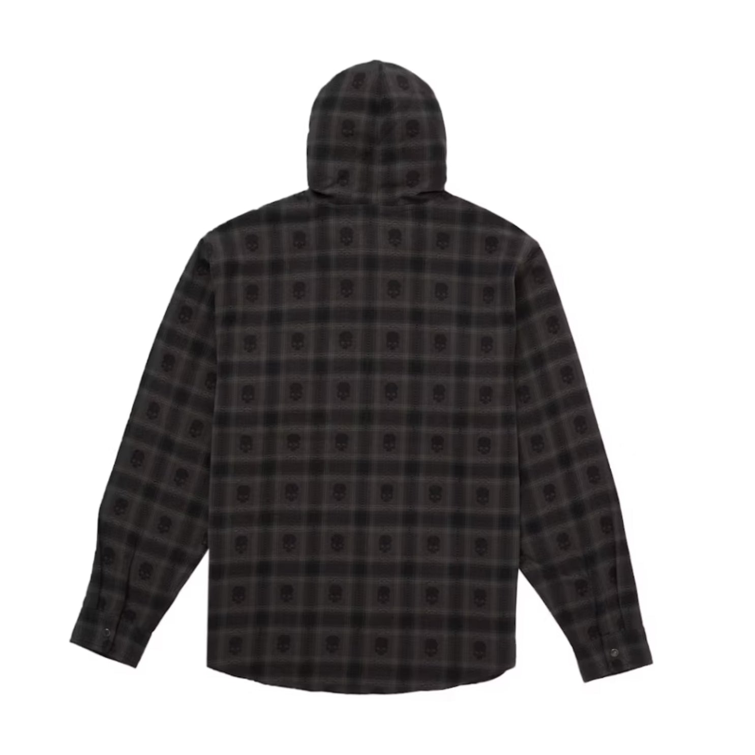 SUPREME NUMBER (N)INE HOODED FLANNEL SHIRT - M – Known Source