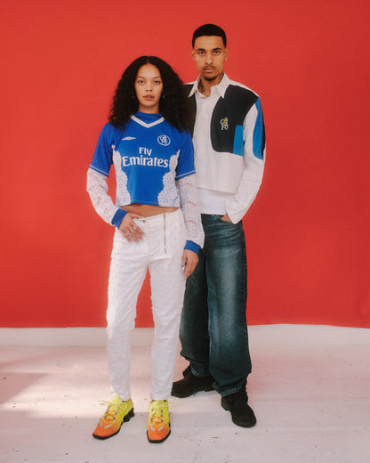 VT Rework: Chelsea F.C Football Shirt Paneled Shirt