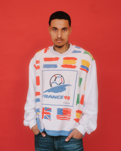 VT Rework: Multi Flag France 98 Sweater