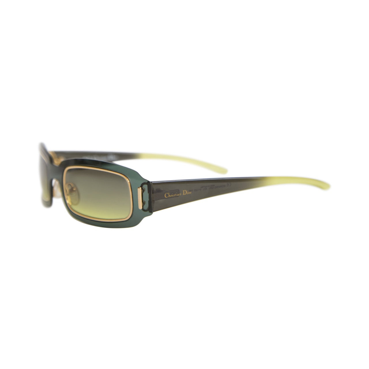 Christian Dior "Working Girl" Gold Trim Sunglasses