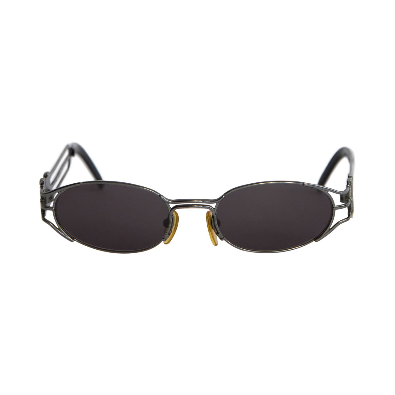 Jean Paul Gaultier Tri-Bar Logo Sunglasses