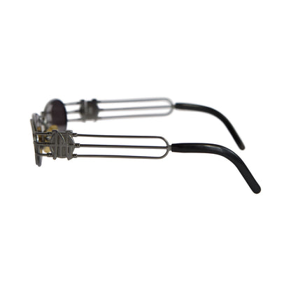 Jean Paul Gaultier Tri-Bar Logo Sunglasses