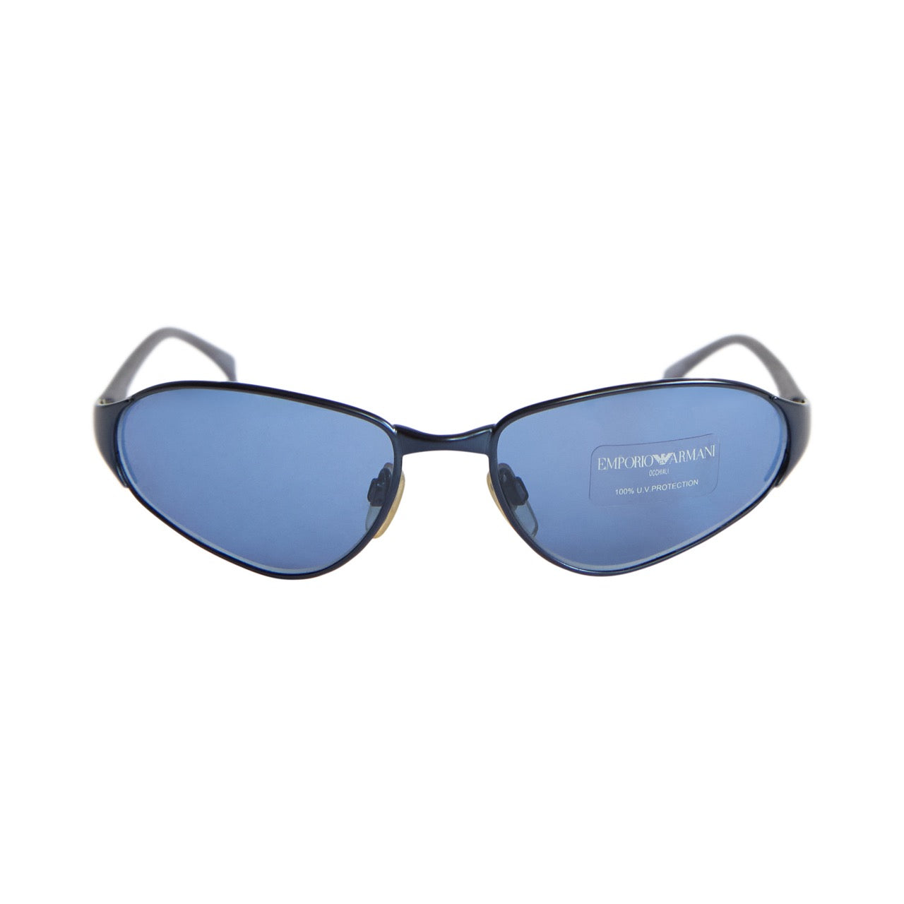 Emporio Armani Cat-Eye Blue Sunglasses