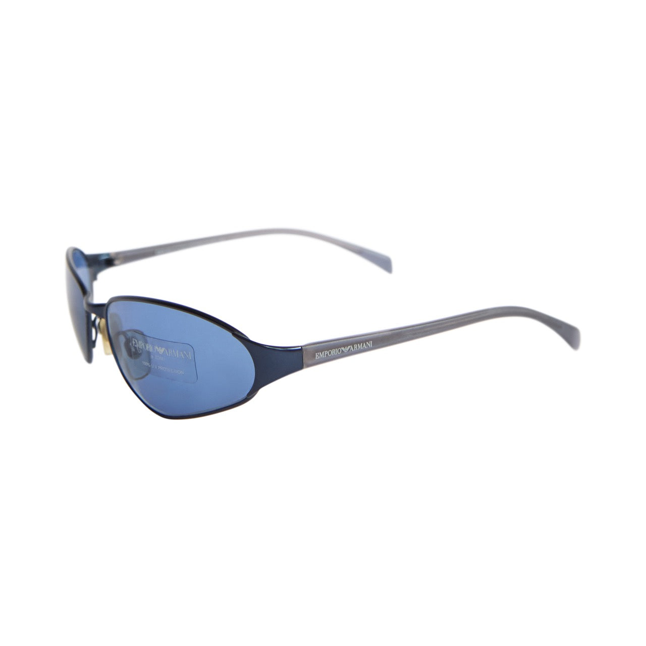 Emporio Armani Cat-Eye Blue Sunglasses