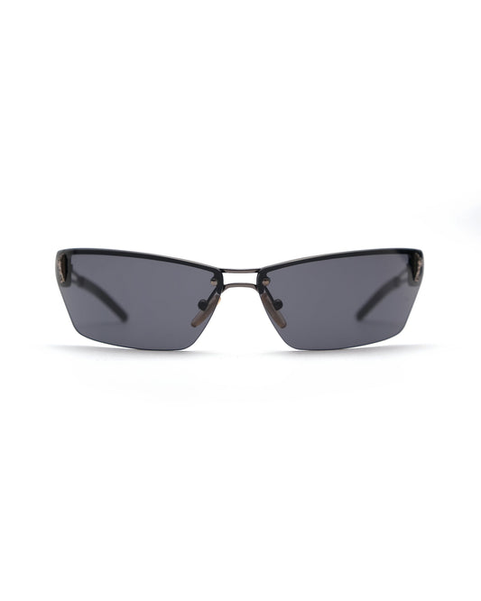 Versace wraparound sunglasses | O/S, Grey