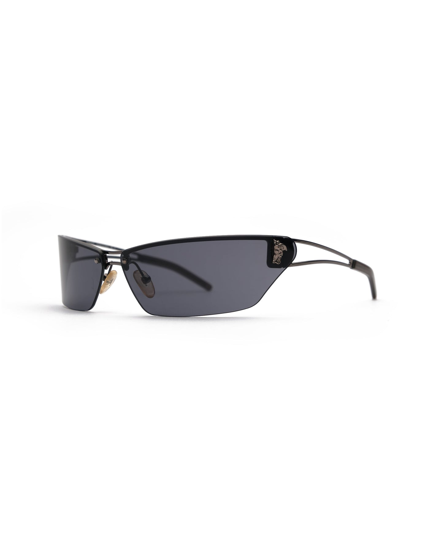 Versace wraparound sunglasses | O/S, Grey