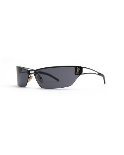 Versace wraparound sunglasses | O/S, Grey