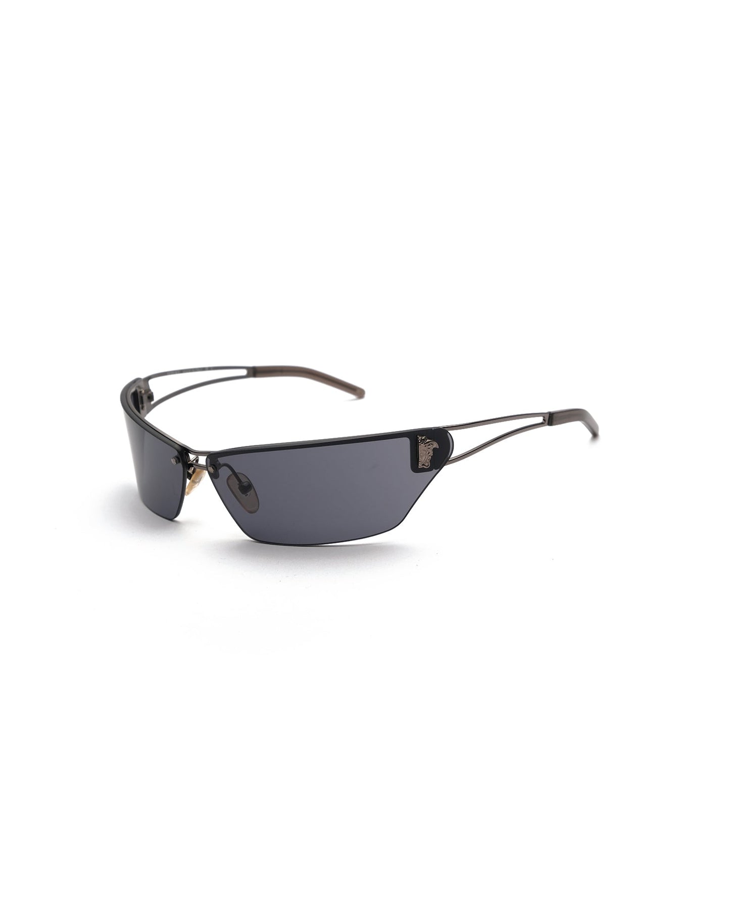 Versace wraparound sunglasses | O/S, Grey