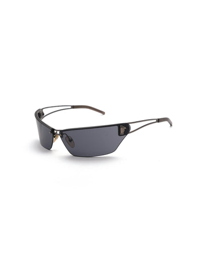Versace wraparound sunglasses | O/S, Grey