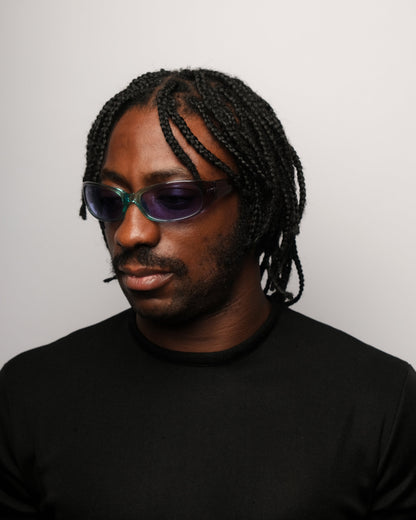 Versus wraparound sunglasses | O/S, Blue