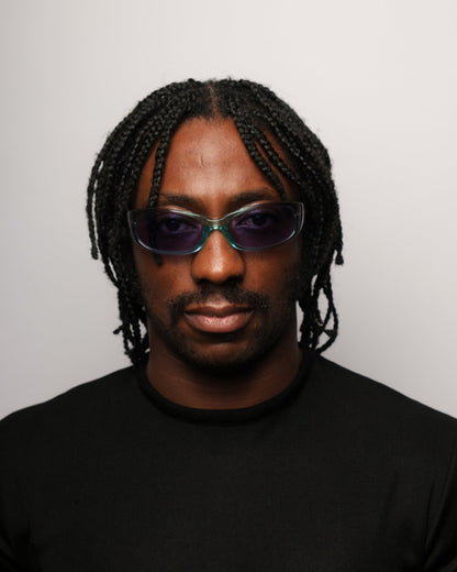 Versus wraparound sunglasses | O/S, Blue