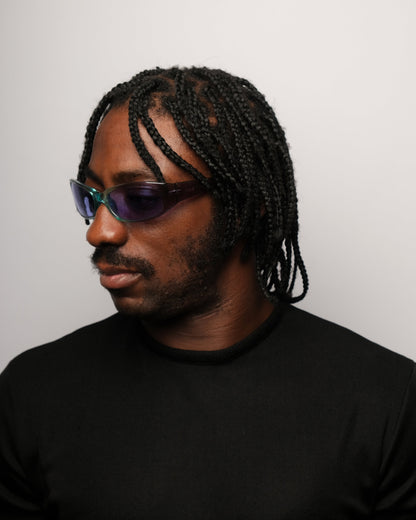 Versus wraparound sunglasses | O/S, Blue
