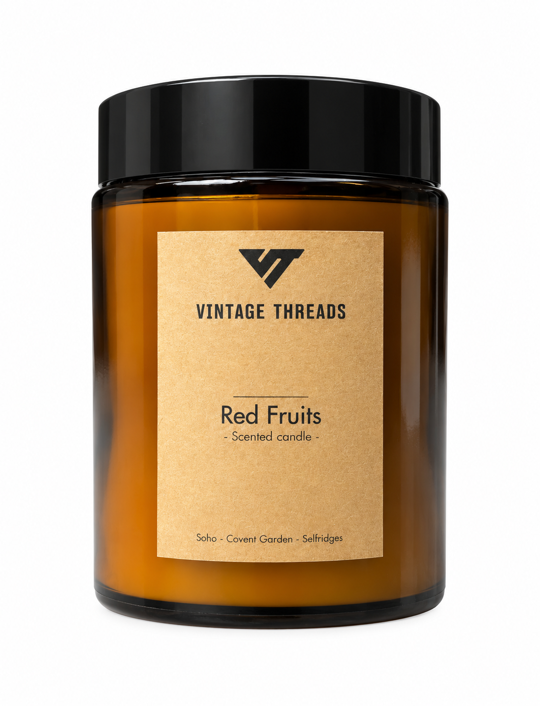 Vintage Threads : Red Fruits Soy Wax Candle | O/S, Red