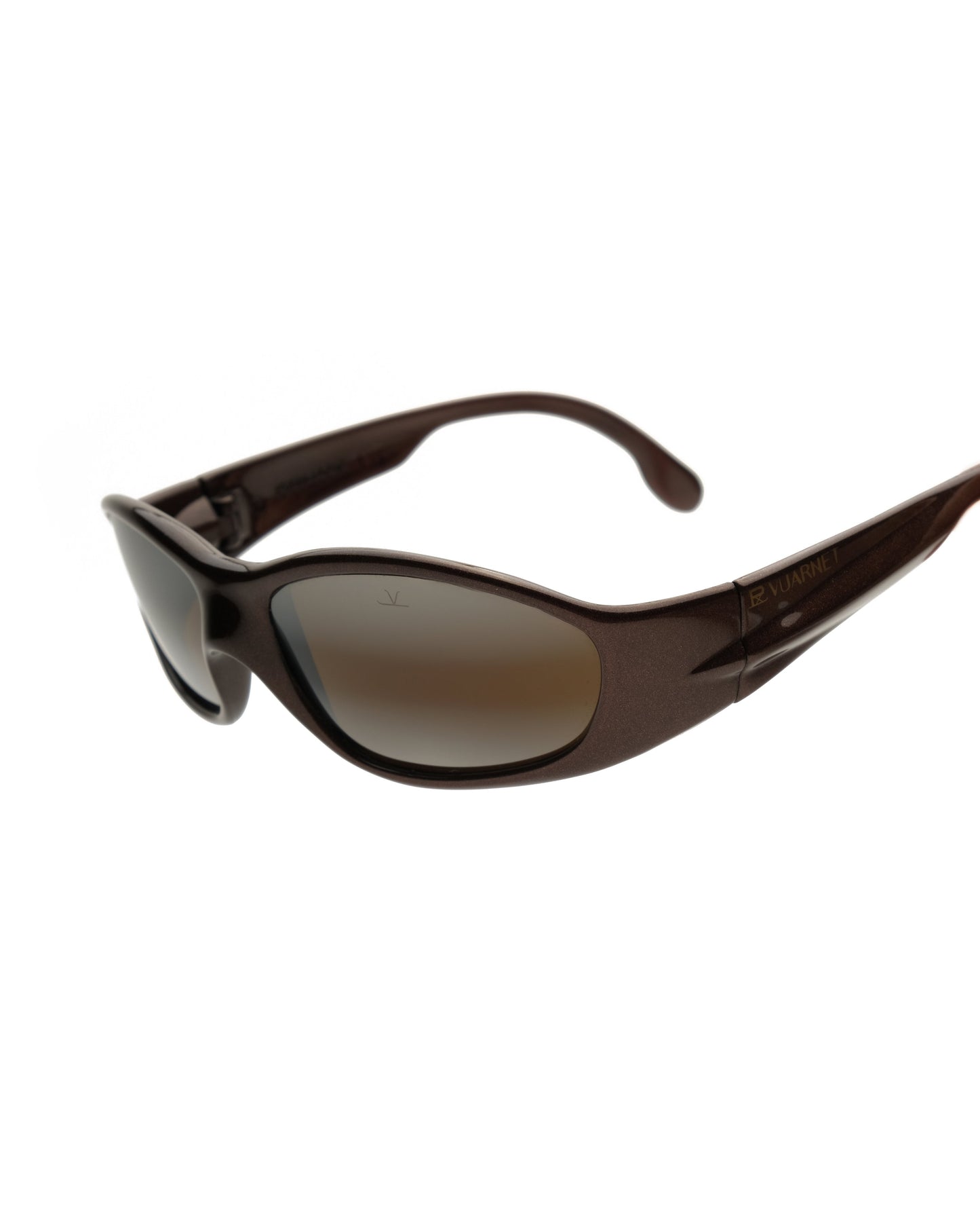 Vuarnet Pouilloux Wraparound sunglasses | O/S, Brown
